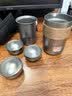 金灶（KAMJOVE）纯钛旅行茶具套装 便携泡茶杯户外茶具茶水分离泡茶器防烫快客杯 T-33F 一壶5杯 实拍图