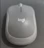 罗技（Logitech）M185鼠标 无线鼠标 办公鼠标 对称鼠标 黑色灰边 带无线2.4G接收器 实拍图