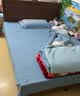 京喜实木床1.5米1.8m新中式双人床胡桃色木床主卧家用现代简约单人 胡桃色床 1.5米*2米框架结构 实拍图