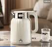 美的（Midea）电水壶电热水壶烧水壶艺术家2L无缝内胆开水恒温水壶316L不锈钢一键保温自动断电调奶器吨吨SH58-Q 实拍图