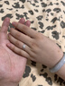 唯一（Winy）施华洛世奇锆小方糖钻戒女单戒求婚戒指结婚七夕情人节礼物送女友 实拍图