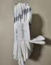 迪卡侬（DECATHLON）透气吸汗袜子运动袜高帮棉袜柔软舒适男女长袜 RS560-进阶白色-3双装 【43-46】(鞋码43/44/45/46) 实拍图