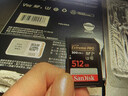 闪迪（SanDisk）256GB SD内存卡 4K V30 U3 C10 相机存储卡 读速200MB/s 写速140MB/s 微单/单反相机内存卡 实拍图