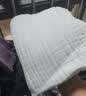 全棉时代婴儿浴巾6层水洗纱布浴巾 宝宝纯棉毛巾礼盒 蓝色95*95cm 实拍图