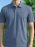 阿迪达斯（adidas）短袖男夏季polo衫T恤运动休闲舒适快干半袖 深蓝 XL 实拍图