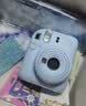 富士（FUJIFILM）instax 拍立得mini12 一次成像相机 mini11/41三寸相纸 送女生 生日礼物 奖品 【刮刮乐抽相纸】 Mini12 绣球蓝【店铺热卖】 官方标配【不含相纸】 实拍图