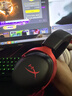 极度未知（HYPERX）飓风2飓风3轻享版GME头戴式耳机畅玩三角洲行动耳麦降噪麦克风电竞游戏耳机升学礼学生头戴耳机 飓风3加强版无线游戏耳机 黑红 实拍图