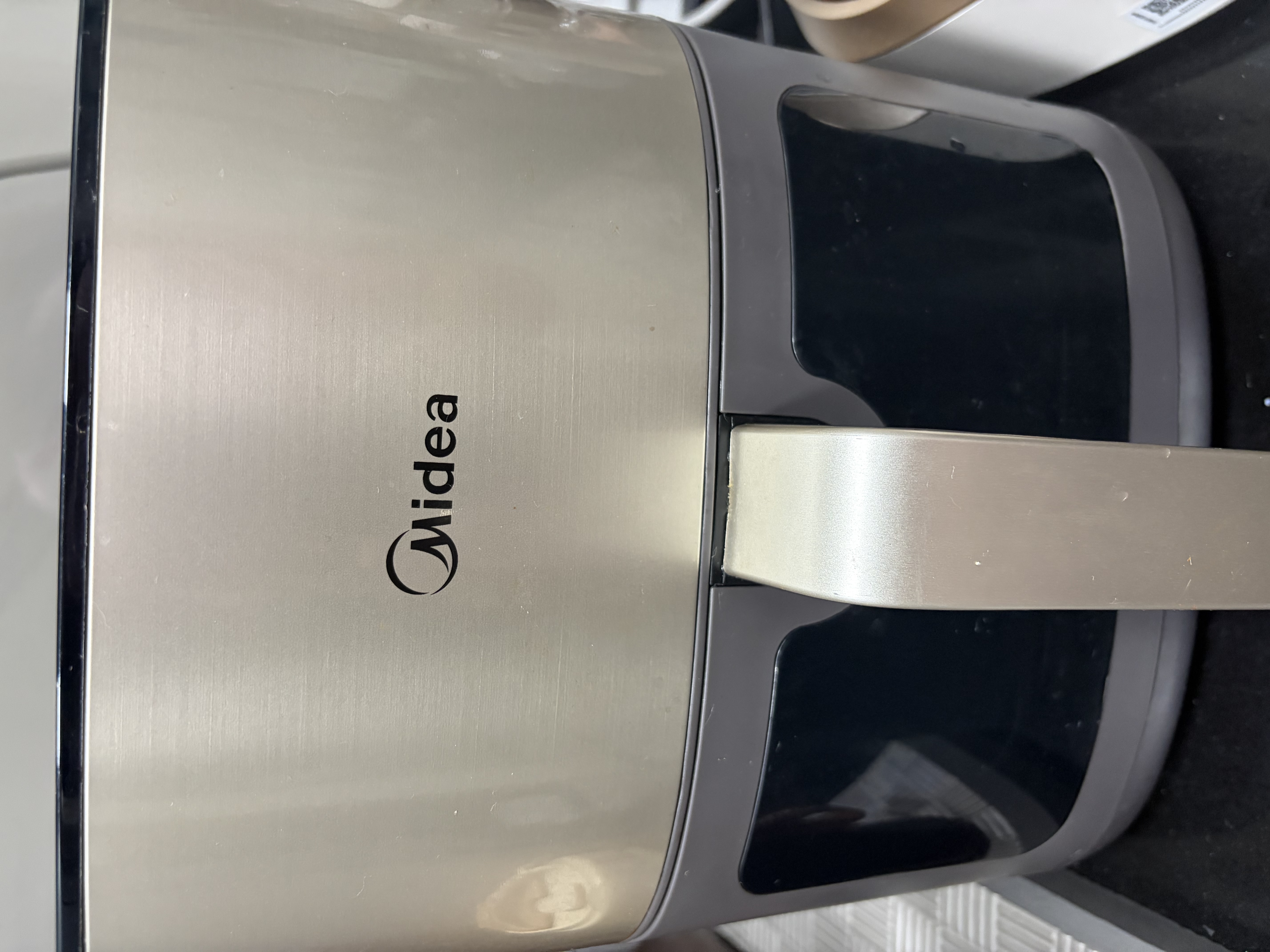 美的（Midea）【品牌直营】炎烤空气炸锅免翻面家用大容量上下双热源透明可视多功能电炸锅全自动智能触控免翻面 【NTC精准控温KZC6502】 6.5L 实拍图