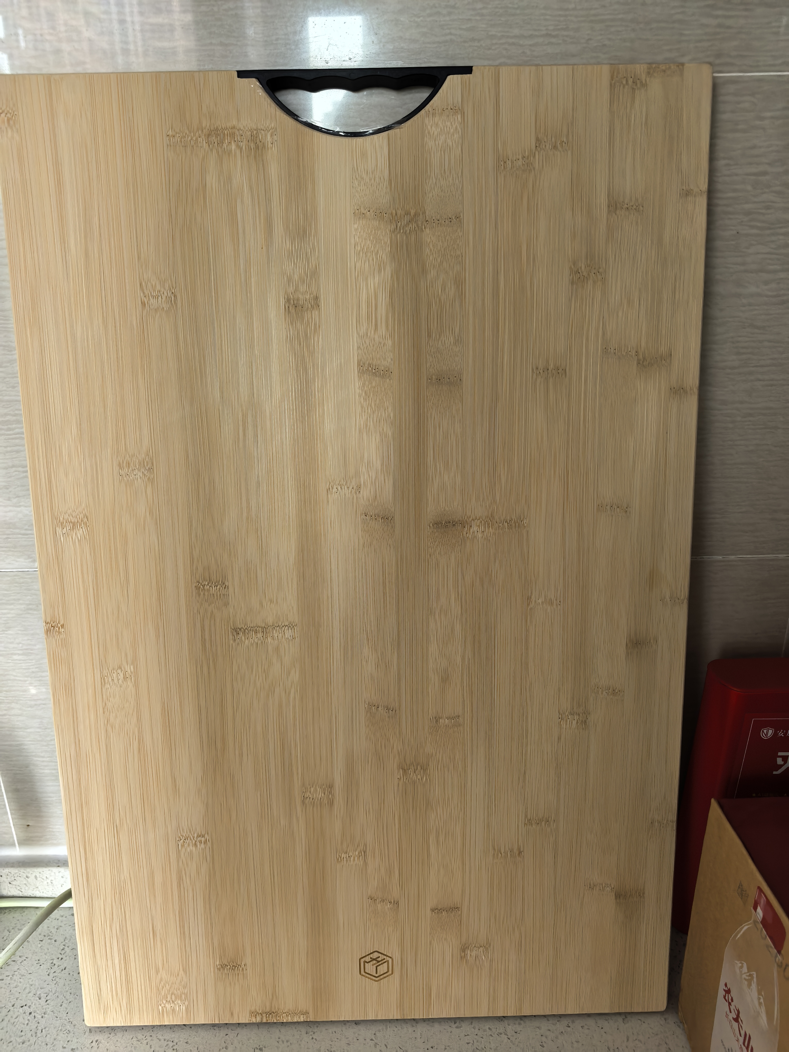 京东京造 菜板 擀面板砧案板切菜天然楠竹家用【加厚双面】60*40*1.9cm 实拍图