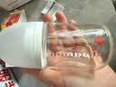 贝亲（Pigeon）玻璃奶瓶宽口径防胀气160ml S号奶嘴 1月+ AA186  实拍图