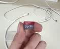 闪迪（SanDisk）64GB TF（MicroSD）内存卡 A1 U1 C10 至尊高速移动版存储卡 读速140MB/s 手机平板游戏机内存卡 实拍图