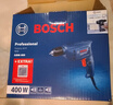 博世（BOSCH）电钻手电钻400瓦功率马达自锁夹头15件附件套装GBM 400 KLE 实拍图