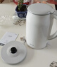 美的（Midea）电热水壶家用烧水壶食品级304不锈钢 1.7L大容量0涂层无缝内胆开水壶泡茶 MK-SH17M301 实拍图