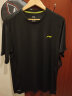 361°t恤男短袖衣服运动服饰篮球体恤春夏季冰丝速干跑步男士健身装 超级黑-5 2XL 实拍图