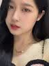 芯奢纯银999足银针蝴蝶耳钉女士耳骨钉高级耳环精致小巧养耳洞不过敏 一对+精美礼盒 实拍图