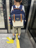 卡拉羊书包小学生1-3-6年级6维减负护脊儿童云朵背包男女生双肩包 6维减负防下坠|藏青 【小号】小学生1-3年级|身高135cm以下 实拍图