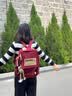 viney双肩包书包女百搭大容量初中生高中大学生背包大学生15英寸电脑包 【红色】高颜值通勤时尚通勤旅行包+青蛙挂件 实拍图