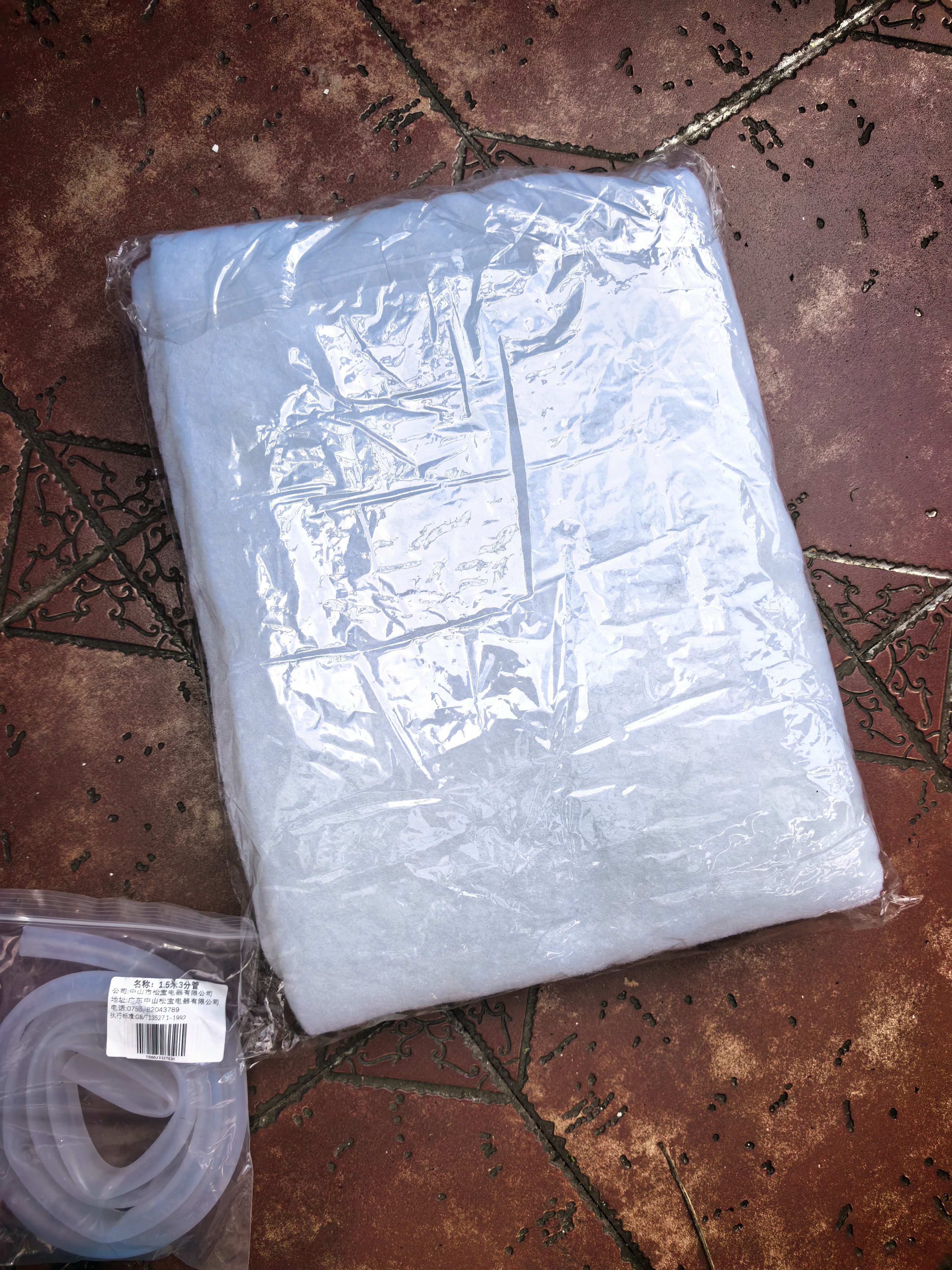 松宝（sobo）鱼缸过滤棉净化水质加厚高密度白棉水族箱鱼池生化棉过滤材料 9米 实拍图