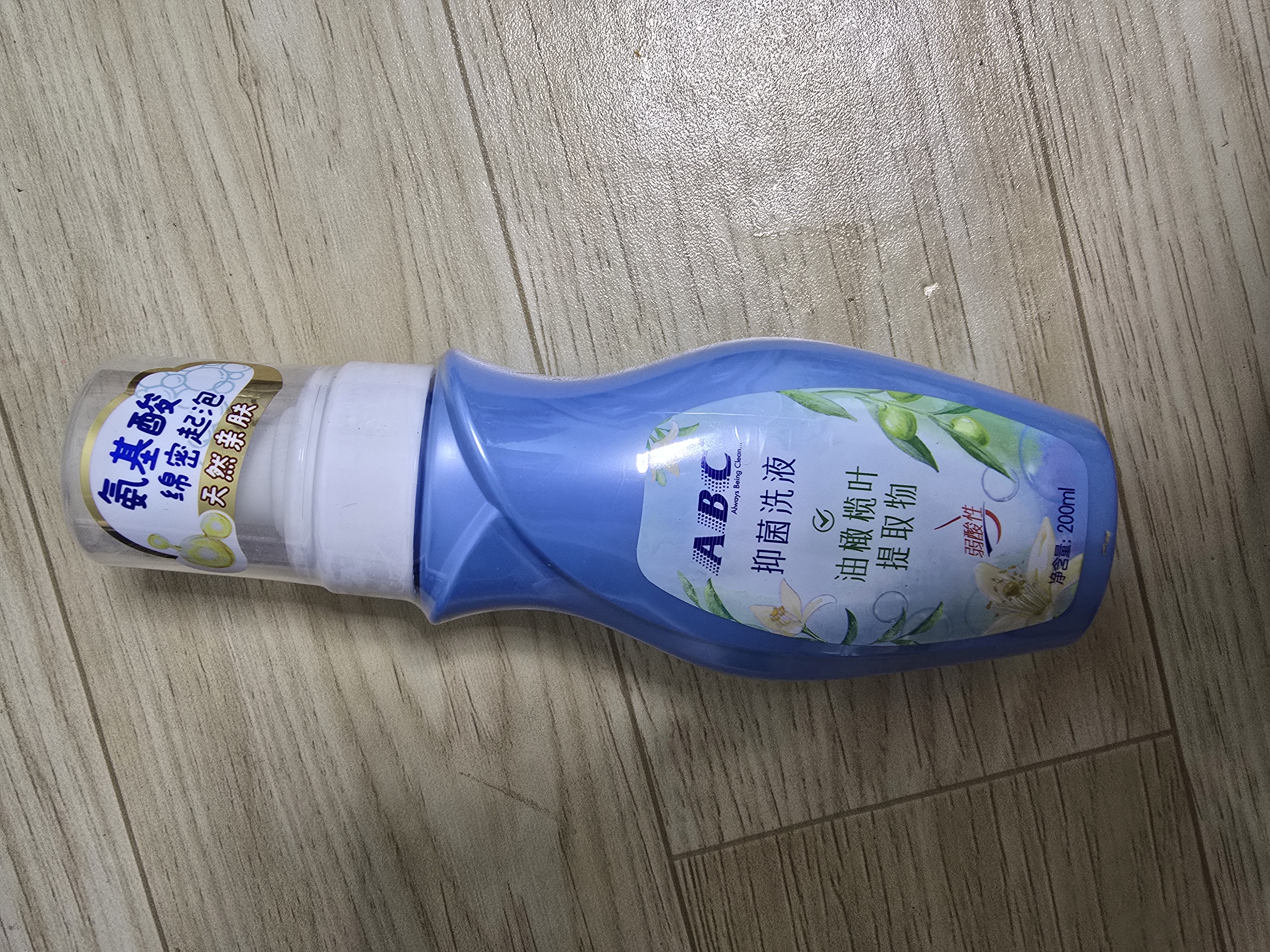 ABC 泡沫型私处清洁洗液私密护理抑菌洗液200ml/瓶 实拍图