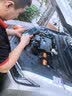 骆驼汽车电瓶蓄电池橙标EFB70大众途观L迈腾高尔夫帕萨特以旧换新自营 实拍图