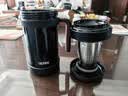 膳魔师（THERMOS）保温杯男女茶杯茶水分离办公室不锈钢水杯团购定制生日礼物TCMF 黑色 500ml 实拍图