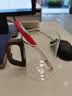 泥也玻璃杯茶杯水杯子玻璃茶杯男士泡茶专用玻璃水杯带把手绿茶马克杯 实拍图