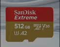闪迪（SanDisk）512GB TF(MicroSD)内存卡4K极速金卡A2 V30 U3兼容大疆Pocket3/4P/Action 6运动相机/无人机存储卡 实拍图