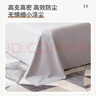 南极人（Nanjiren）防尘布床罩宿舍防尘罩沙发遮灰布家具遮盖布挡灰布浅灰色2.4*3.3m 实拍图