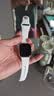 Apple/苹果 Watch S11 智能手表GPS+蜂窝款42毫米玫瑰金色铝金属表壳淡桃粉色运动型表带S/M MF984CH/B 实拍图