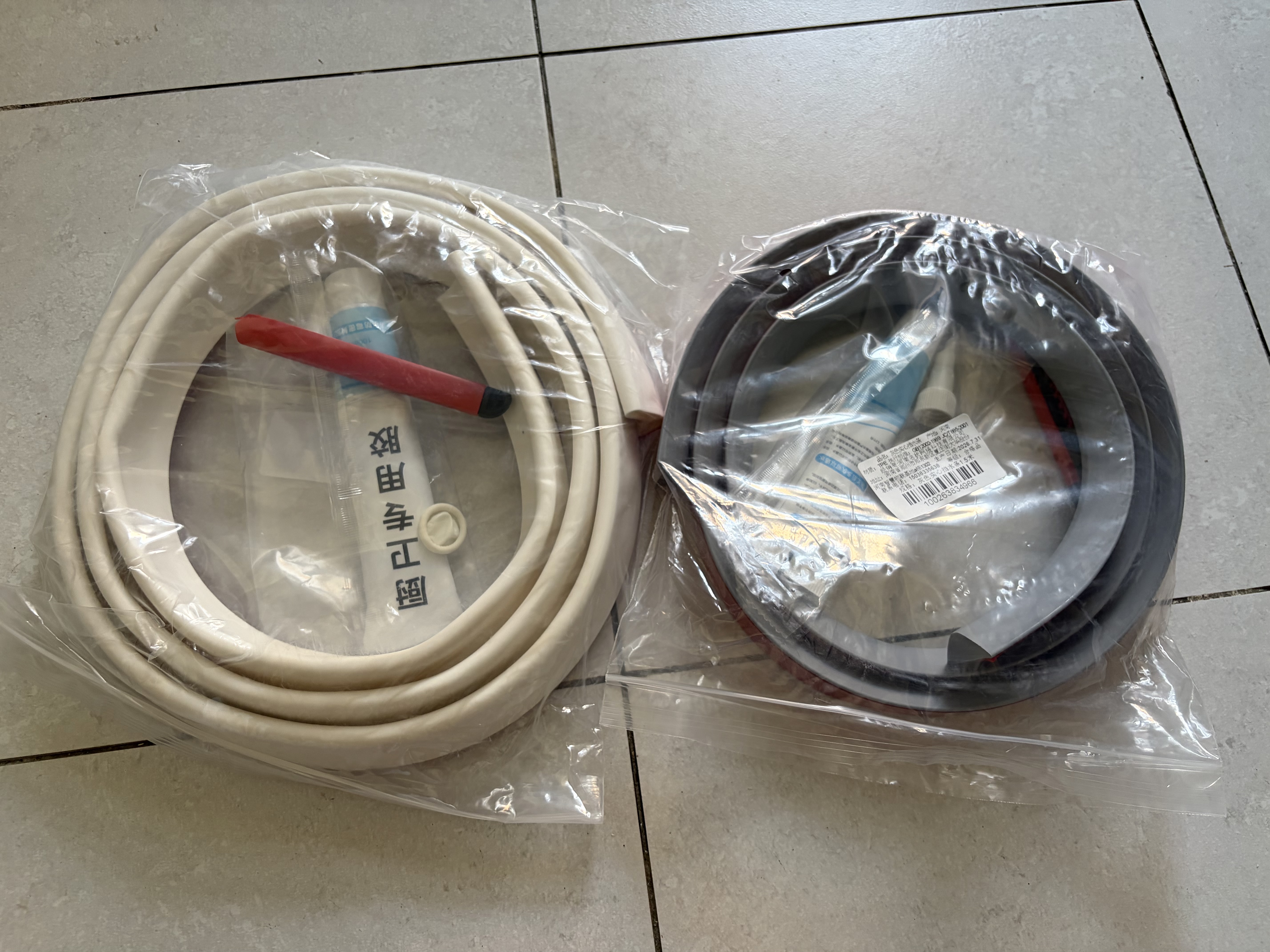 弘陆实心挡水条浴室淋浴房厕所门底挡水条厨房台面阻水条坡面不绊脚 实拍图