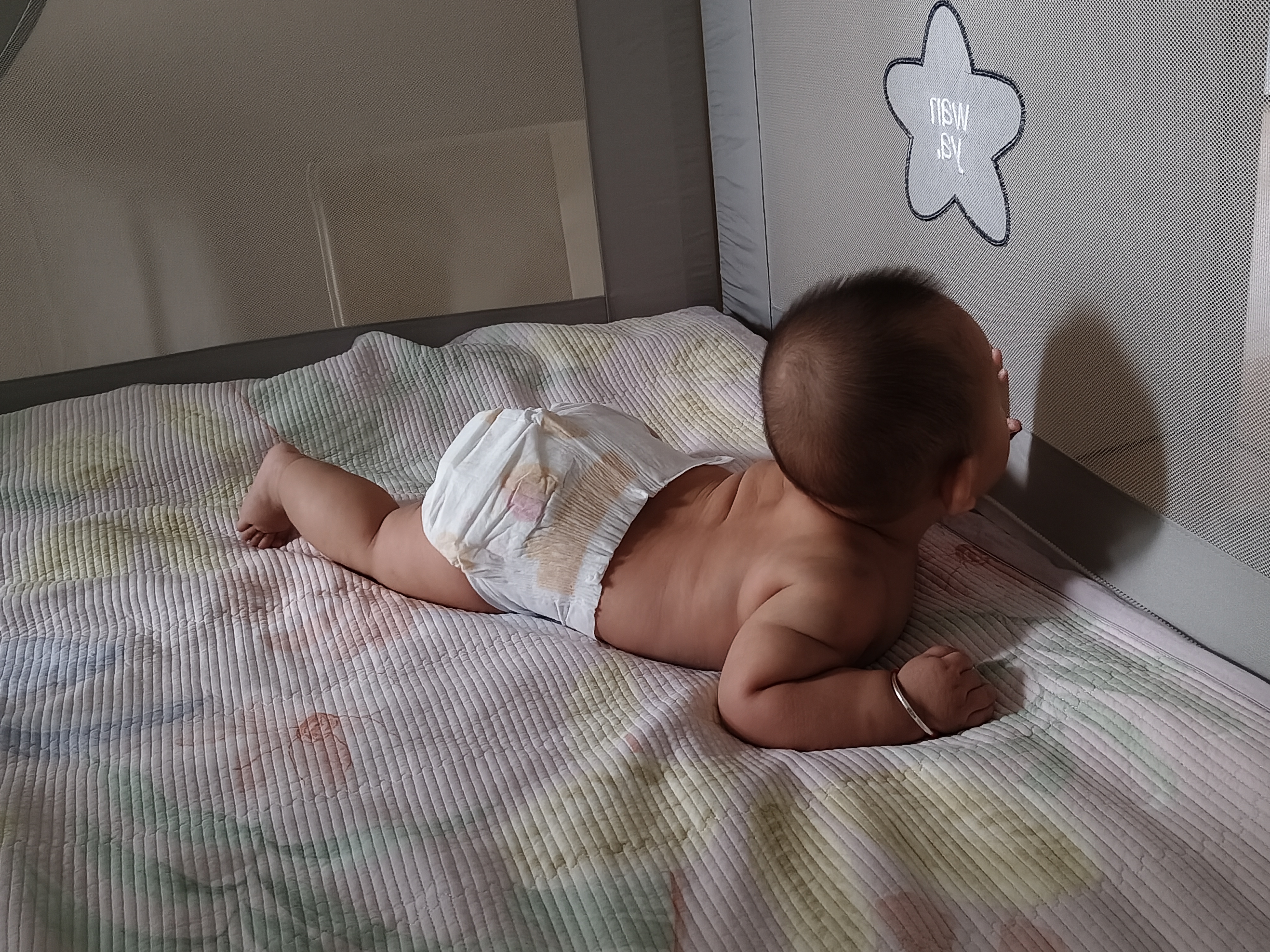 贝因美真蚕丝爱加亲护纸尿裤XL36婴儿尿不湿夏季超薄透气不反渗大吸量 实拍图