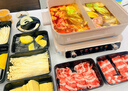 美的（Midea）电火锅鸳鸯锅电煮锅火锅专用锅多功能锅料理烤肉锅分体式多功能一体电锅0氟钛陶HGS352866S 实拍图