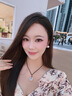七彩云南和田玉平安扣吊坠男女款情侣玉坠玉佩青白玉项链七夕生日礼物 实拍图