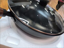 美的（Midea）铁锅炒锅精铁健康0涂层不易粘圆底家用炒菜不生锈燃气凹面炉通用 实拍图