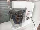 乔立7600厨师机家用和面机商用揉面全自动多功能搅面奶油机6.9L 【白色】机械豪华版（三层冰桶） 6.9L 实拍图