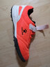 卡尔美（KELME）儿童足球鞋魔术贴免系带碎钉TF透气学生球鞋6873003 荧光橙 39 实拍图