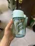 特百惠（Tupperware）嘟嘟企鹅350ML塑料杯夏季儿童可爱水杯子男女学生带提绳 海雾蓝 实拍图