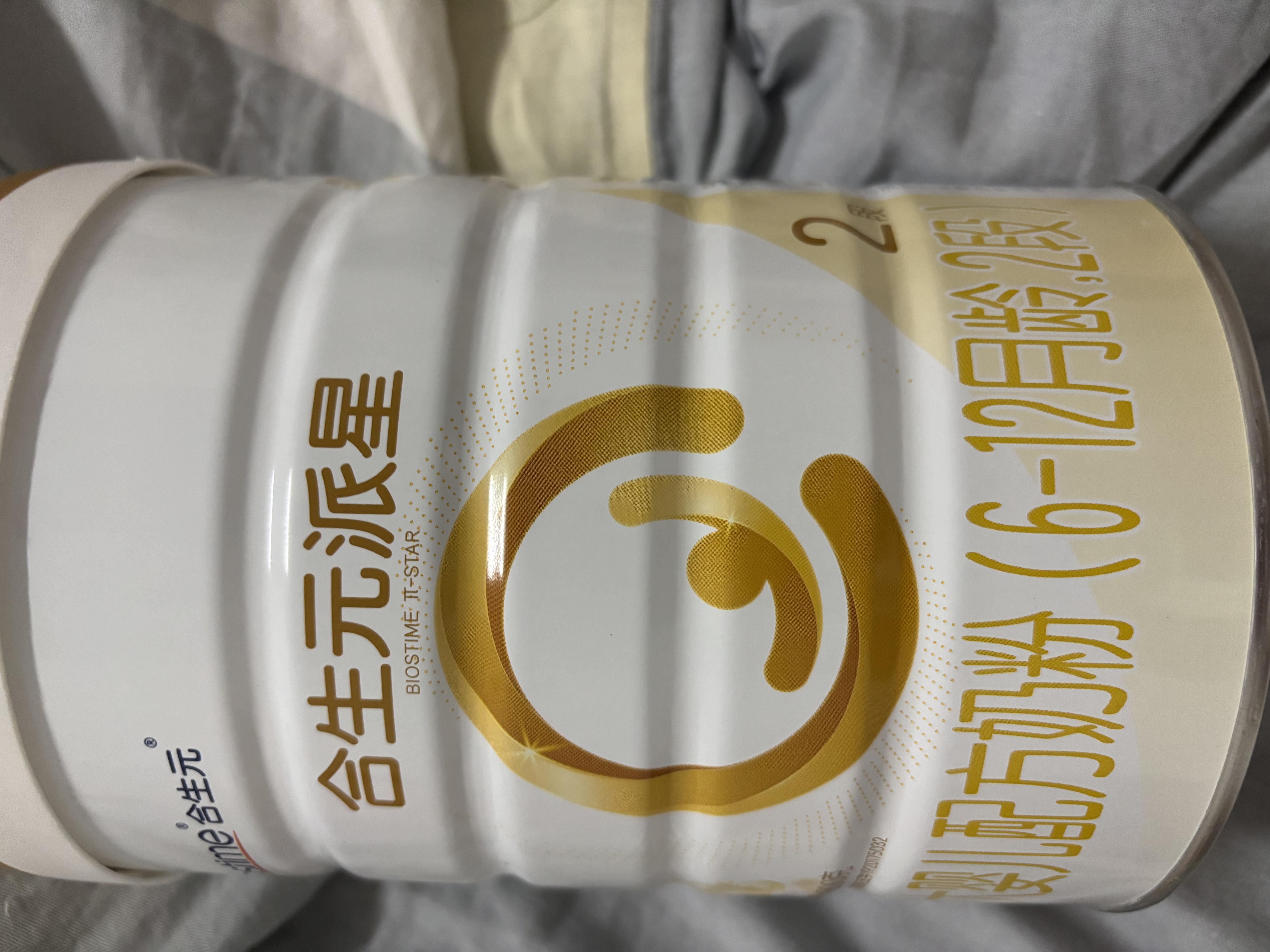 合生元（BIOSTIME）派星 较大婴儿配方奶粉2段新版(6-12个月)800g1罐 6重HMO+DHA 实拍图