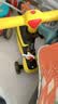 babycare儿童滑板车2-6岁二合一折叠童车重力转向宝宝可坐生日礼物 洛克黄 实拍图