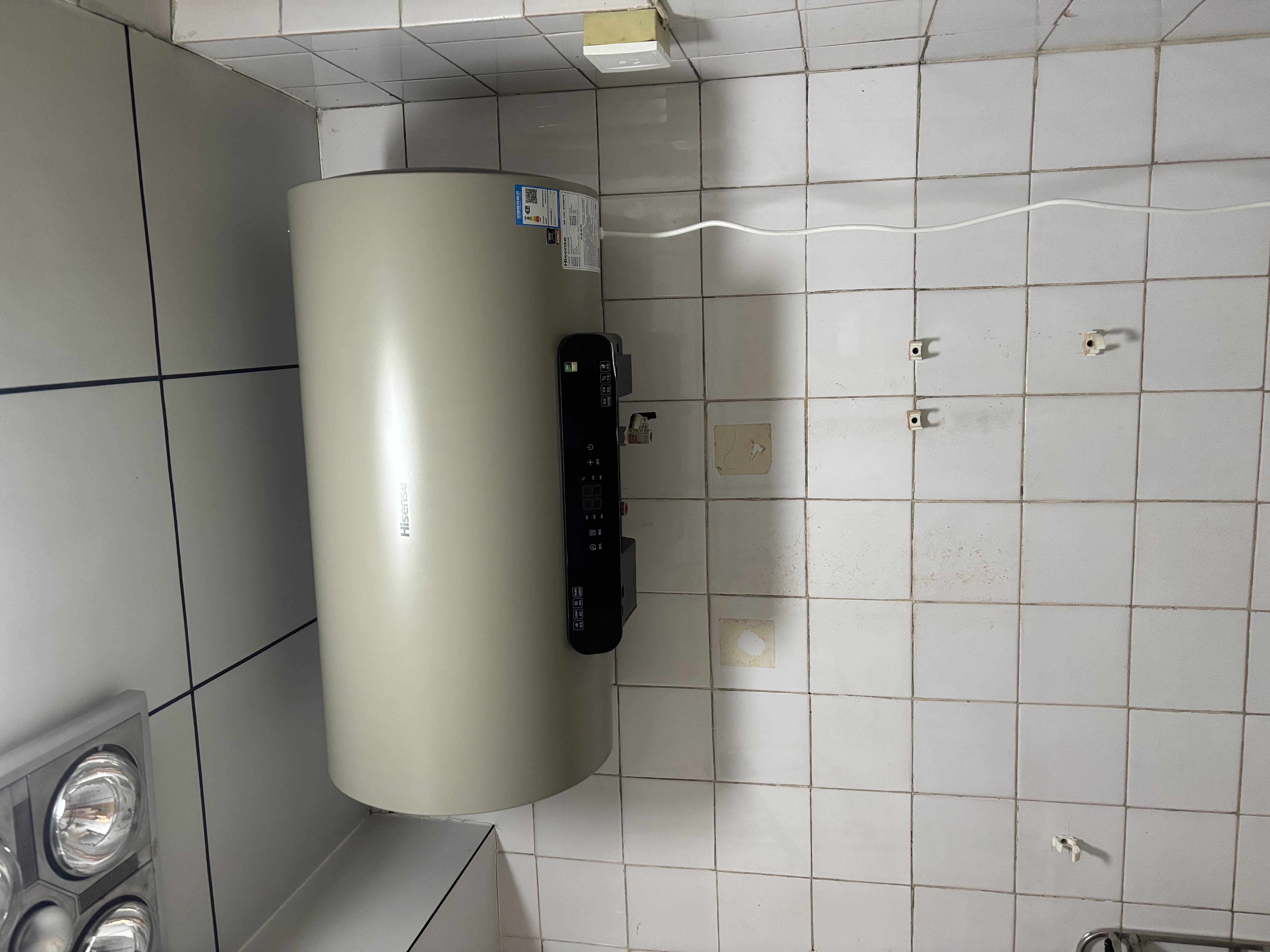 海信（Hisense）2200W一级能效免换镁棒60升家用电热水器出租房ES60-W1513TP上门安装以旧换新国家补贴15% 实拍图