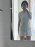 迪卡侬运动短裙女夏半身裙网球裙活力白S-2696878 实拍图