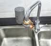 美的（Midea）净水器水龙头过滤器家用自来水滤水器直饮前置过滤器厨房卫生间通用除水垢除余氯双出水可清洗滤芯 一机七芯【五年免换芯】 实拍图