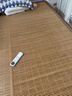简丽悦享碳化竹青竹席凉席双人床席子单只1.8x2米 【双面可用可折叠】 实拍图