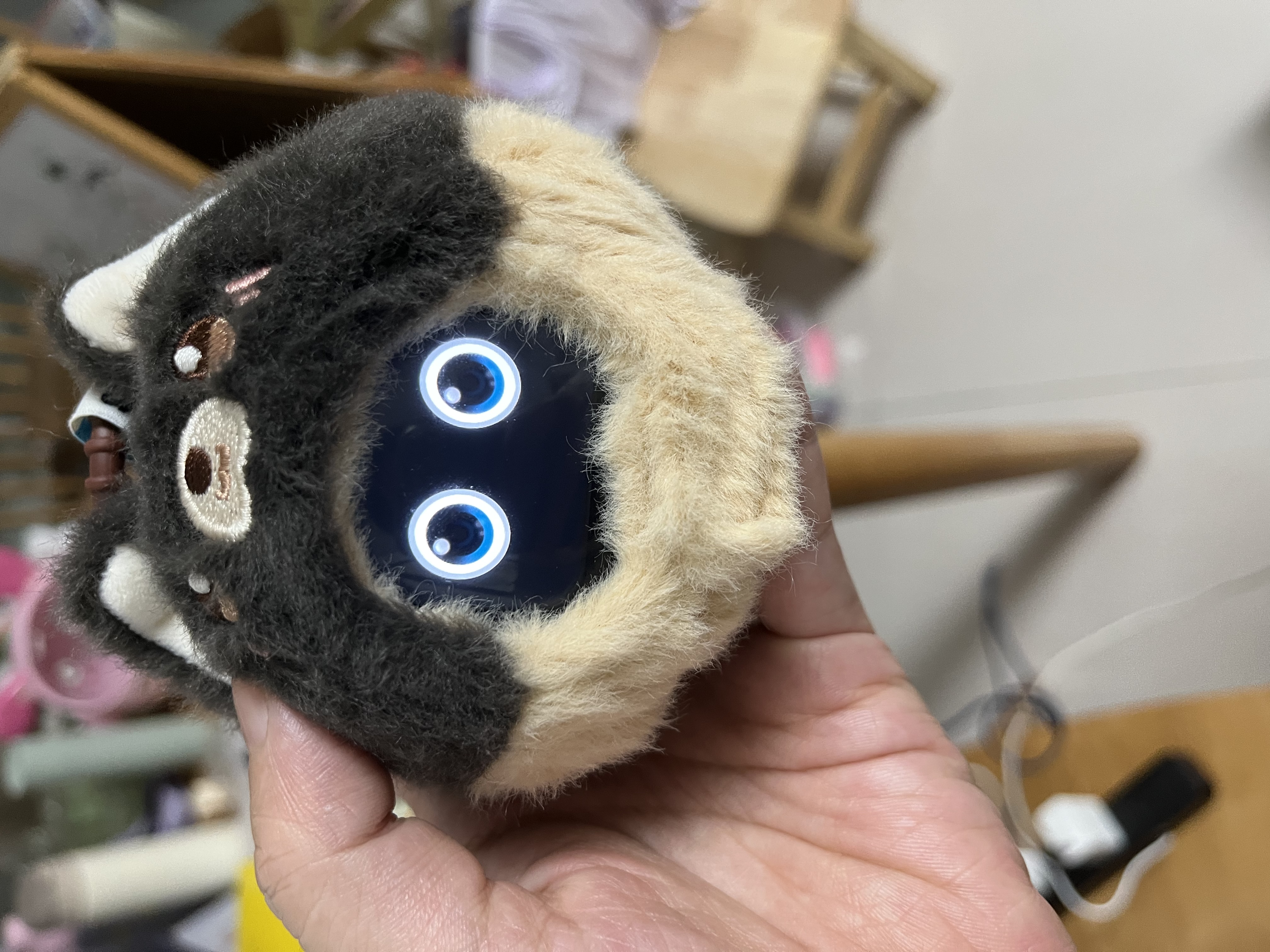 优必选萌UU萌崽AI智能陪伴机器人对话电子宠物毛绒玩具生日儿童礼物 实拍图