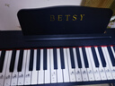 贝琪（Betsy）B351电钢琴88键重锤成人儿童电子钢琴家用练习初学者专业考级钢琴 B350-标准88键木纹黑+圆腿支架 实拍图