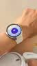 华为HUAWEI WATCH 5 42mm基础款不锈钢表壳金星白素皮复合表带X-TAP智感窗eSIM通话手表 实拍图