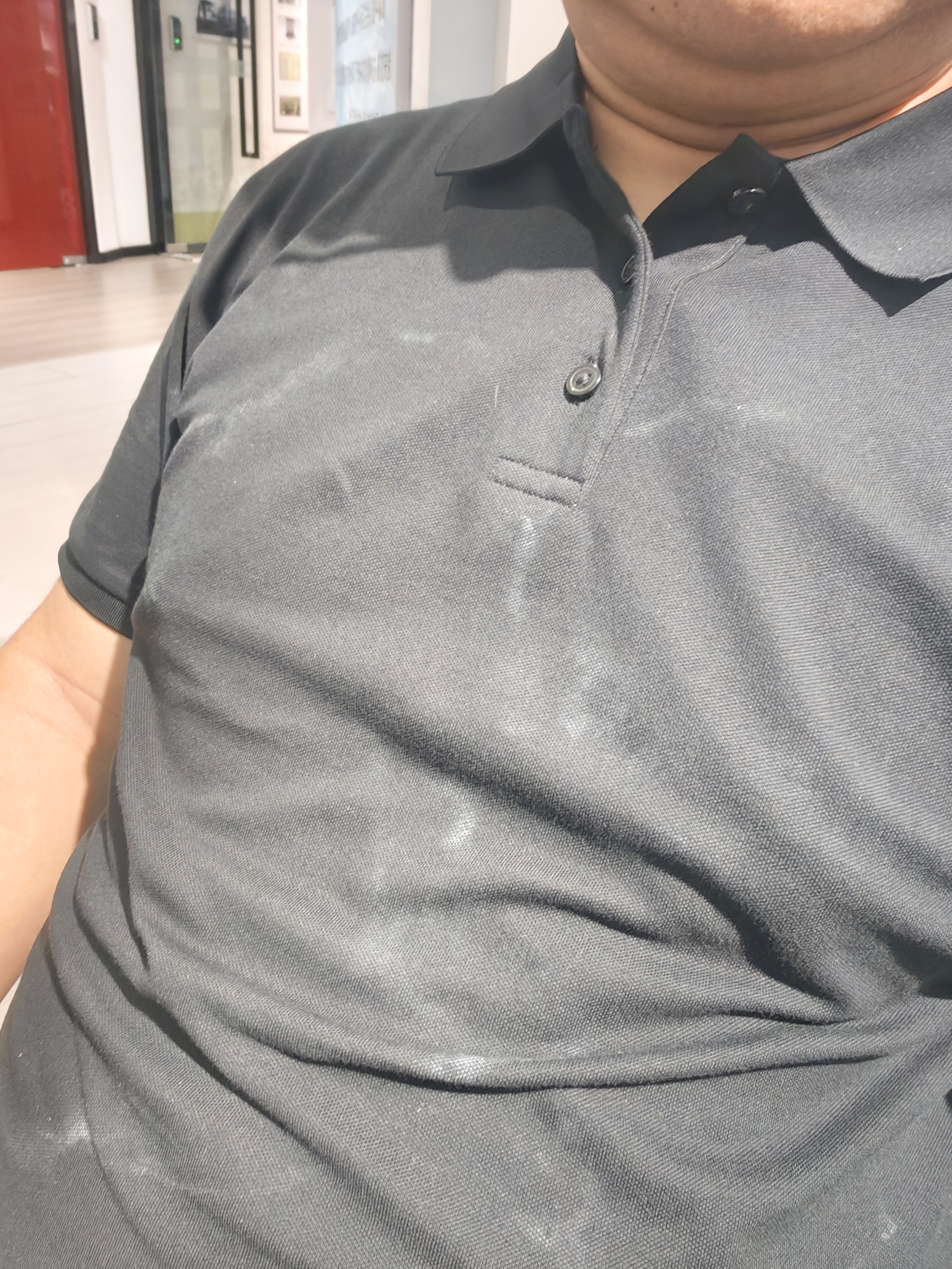 京东京造【汗渍无痕】polo衫男短袖男士t恤夏季衣服男装上衣新款礼物黑XL 实拍图