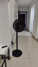 美的（Midea）【超级单品】七叶轻音立式电风扇家用柔风落地扇台式桌面小型风扇大风量节能摇头宿舍电扇 SAF30AB 实拍图