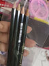 uni三菱铅笔进口素描铅笔9800学生美术专用铅笔石墨结晶铅2B六角杆绘图绘画HB木头铅笔 H 1支装 实拍图