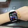 Apple/苹果 Watch S11 智能手表GPS+蜂窝款42毫米玫瑰金色铝金属表壳淡桃粉色运动型表带S/M MF984CH/B 实拍图